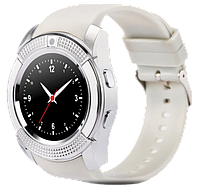 Умные часы Smart Watch V8 сенсорные - смарт часы Белые (b225)! BEST