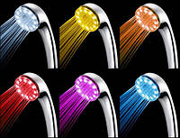 Душевая лейка со светодиодной подсветкой led shower| Светодиодная насадка для душа! BEST