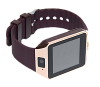 Умные часы Smart Watch DZ-09 Gold - смарт часы под SIM-карту и SD карту (Золотые) (b158)! BEST