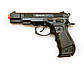 Стартовий пістолет Blow C75 (Black) 9мм пугач пістолет Ceska Zbrojovka CZ-75, фото 4