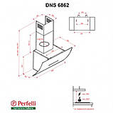 Витяжка Perfelli DNS 6862 BL LED, фото 7