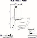 Витяжка Minola HVS 6382 BL 750 LED, фото 8