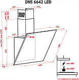 Витяжка Perfelli DNS 6642 WH LED, фото 11