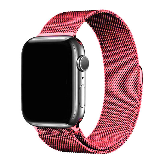 Ремінець Magnetic Metal Strap для Apple Watch 38 / 40mm Light Red