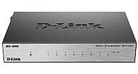 Комутатор D-Link DES-1008D (8*FE, Metall)