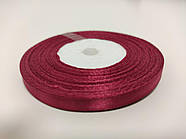 Стрічка атласна "Марсала", 6 мм