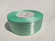 Стрічка атласна "М&#039;ята", 25 мм