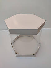 Коробка "Шестигранна" для торта, квітів; 300*250 мм