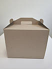 Коробка для торта "Бура-бура" без вікна, 300*300*250мм.