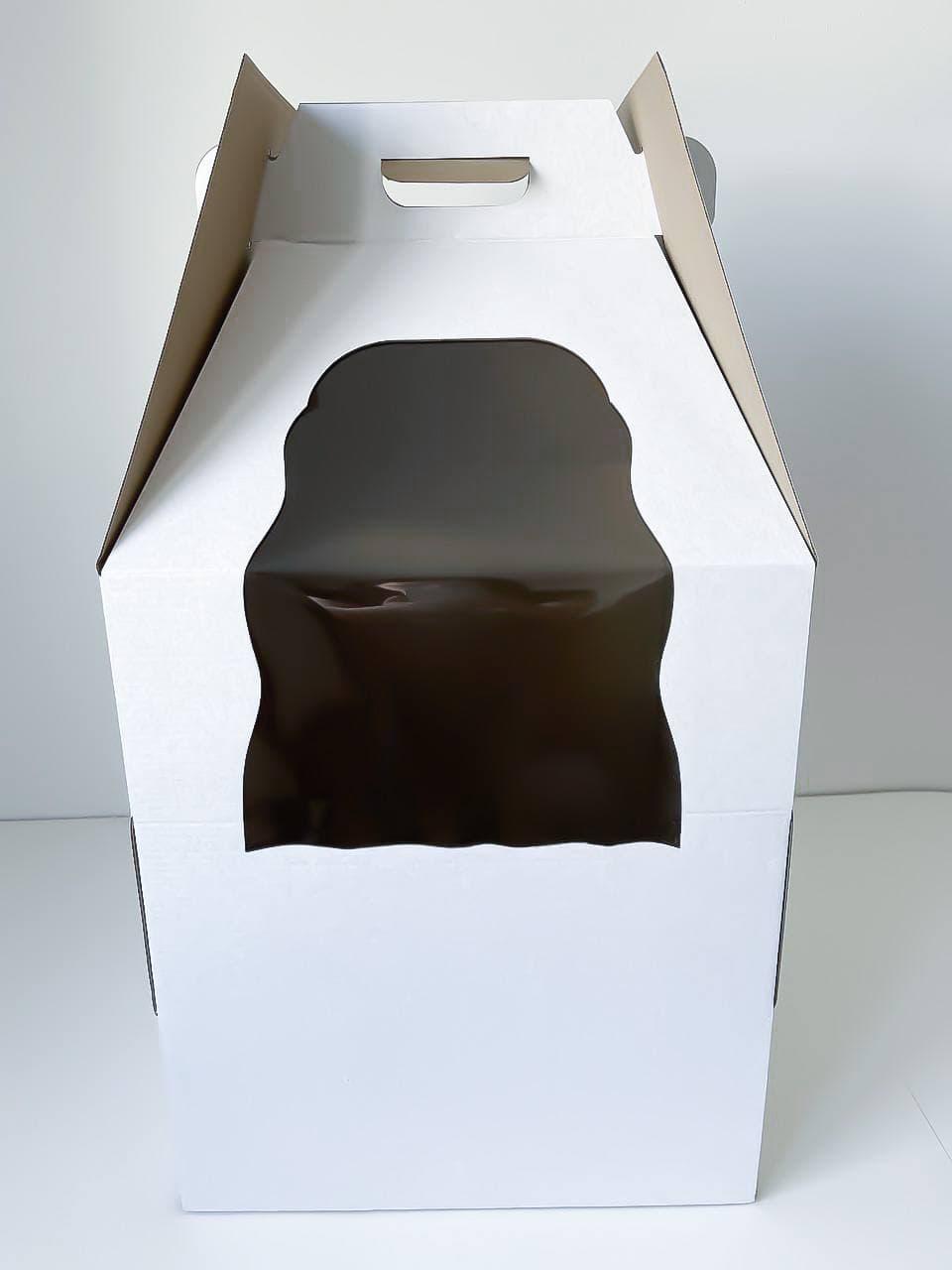 Коробка для ярусних тортів із вікном, 360*360*580