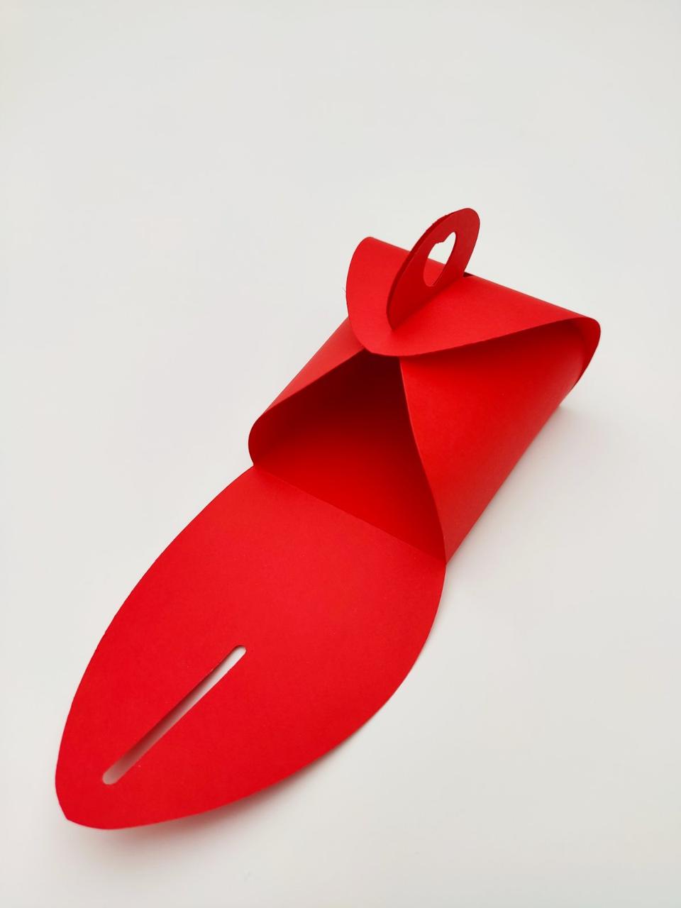 Бонбоньєрка "Червона",  70*62*37мм, фото 1