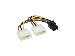 Кабель живлення Gembird (CC-PSU-6) Molex — 6 pin, 0.15 м