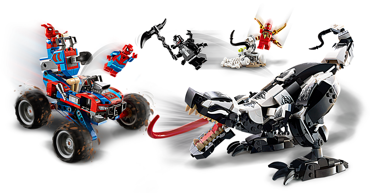 Lego venom dinosaur hotsell