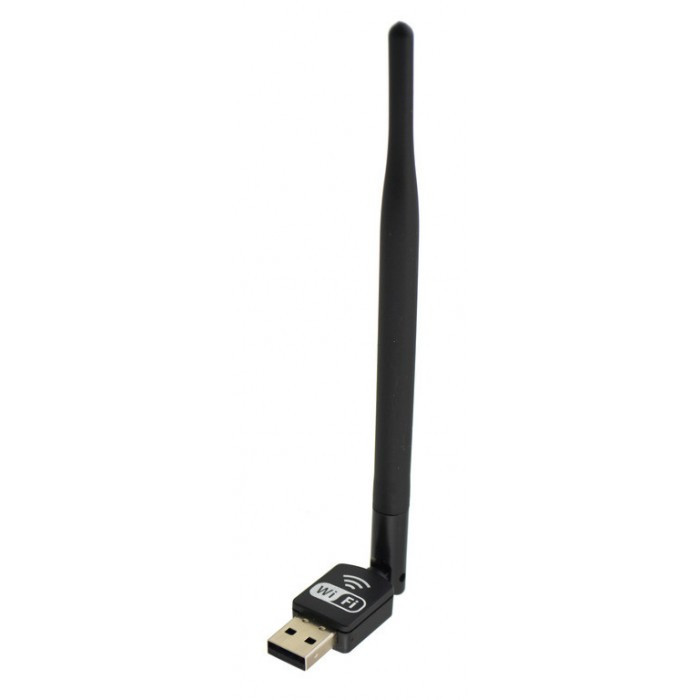 USB Wi-Fi сетевой адаптер Wi Fi 802.11n + Антенна - фото 1 - id-p1603840403