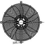 Вентилятор осьовий MaEr YWF 6D-710-S (промисловий вентилятор), фото 4
