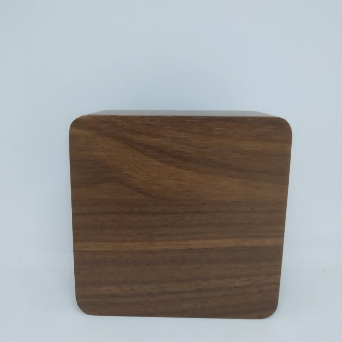 Настольные деревянные Часы VST 872 коричневое дерево (зеленая подсветка) - фото 2 - id-p1603845700