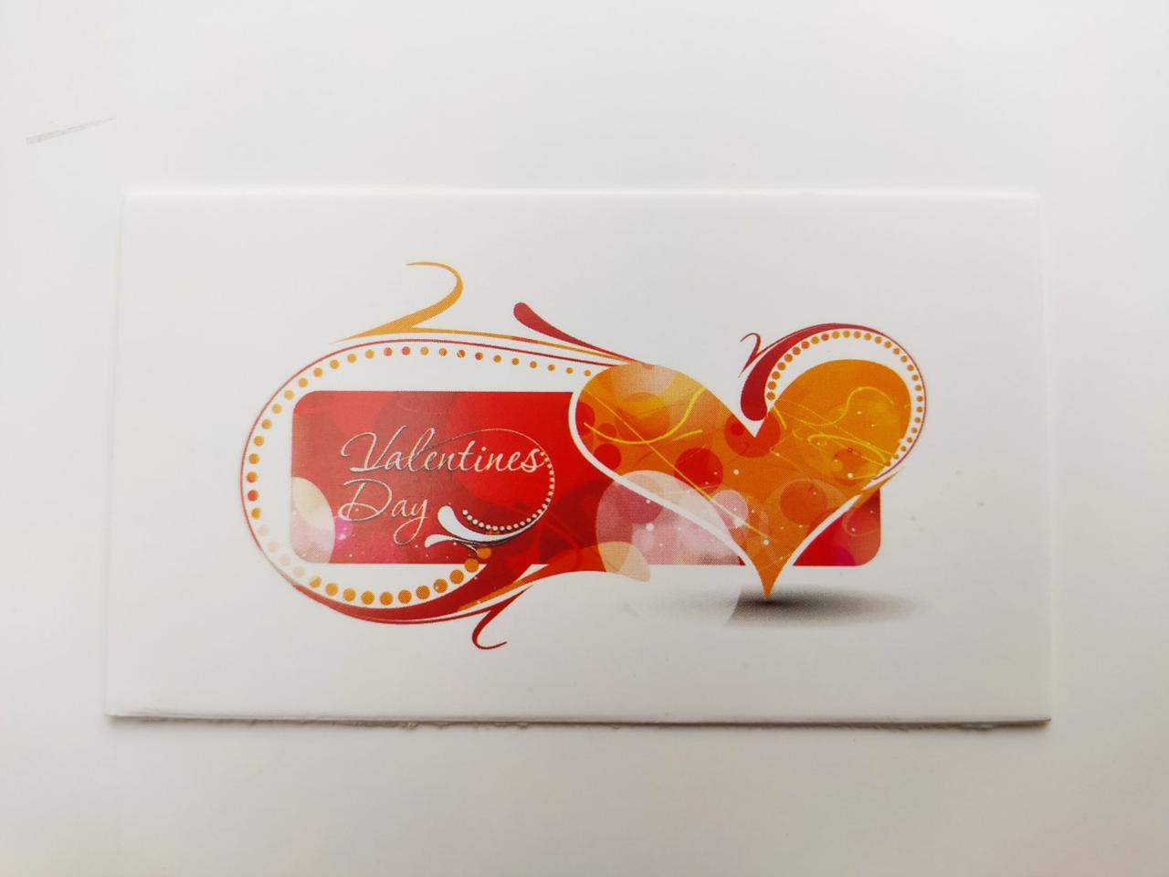 Бірка Valentine's Day, №10, 50*90, 20 шт.