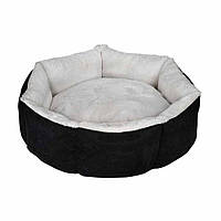 Лежанка для собак Milord CUPCAKE XL 98 см (черный/серый)