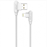 Шнур для зарядки Iphone USB GOLF GC-45 кабель 2,4A Білий