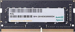 Модуль пам'яті SO-DIMM 4GB/2666 1.2V DDR4 Apacer (76.B353G.D650B)