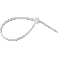 Стяжки Atcom 100 мм, 100 шт, білий (4720)