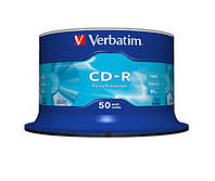 CD-R Verbatim (43351) 700 MB/80 min 52x Extra (50 pcs Cake Box)