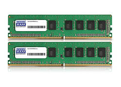 Модуль пам'яті DDR4 2x8GB/2666 GOODRAM (GR2666D464L19S/16GDC)