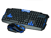Беспроводная игровая компьютерная клавиатура и мышь Keyboard 8100! BEST
