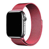 Ремешок Milanese Loop Strap для Apple Watch 38 / 40mm Light Red