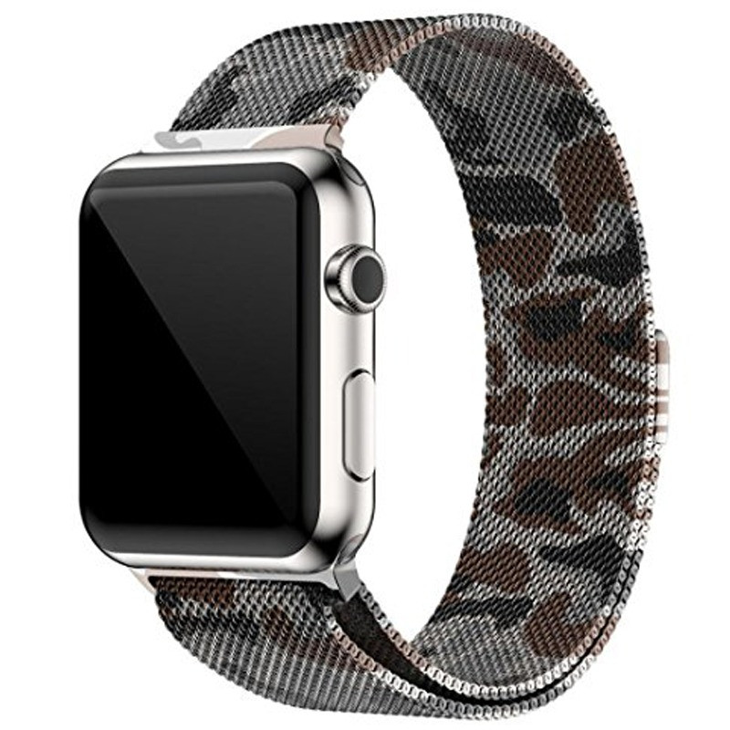 Ремінець Magnetic Metal Strap для Apple Watch 38 / 40mm Brown Camo