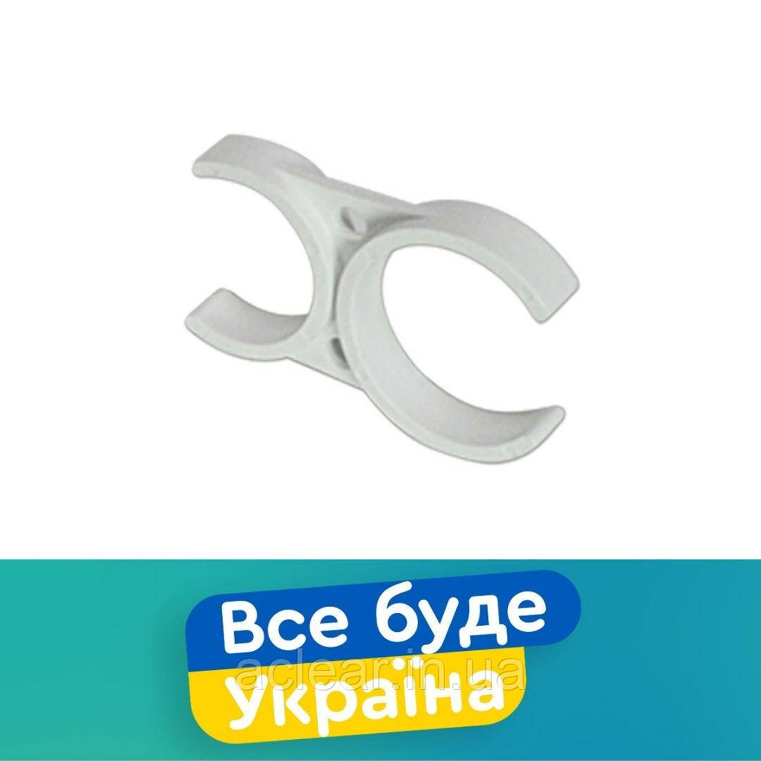 Клипса двойная 2,5" х 2", фото 1