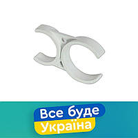 Клипса двойная 2,5" х 2"