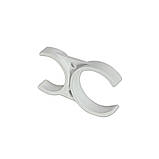 Клипса двойная 2,5" х 2", фото 2