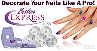 Salon Express Nail Art Stamping Kit, набор для стемпинга, стемпинг, маникюрный набор для узоров Салон! BEST