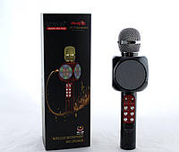 Микрофон DM Karaoke 1816, Bluetooth микрофон, 2 в 1 - динамик и микрофон, Беспроводной микрофон! BEST