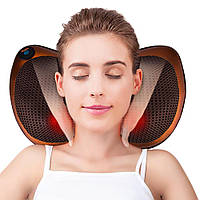 Массажная подушка Massage Pillow w52, Подушка с инфракрасным подогревом, Подушка для шеи! BEST