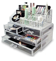 Акриловый органайзер для косметики Cosmetic Storage Box! BEST