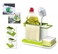 Органайзер для кухонной раковины Caddy Sink Tidy Joseph 3 в 1 (3in1 Daily USE)! BEST