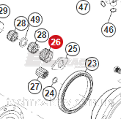 000.3429984M1 Dana Spicer Сателіта