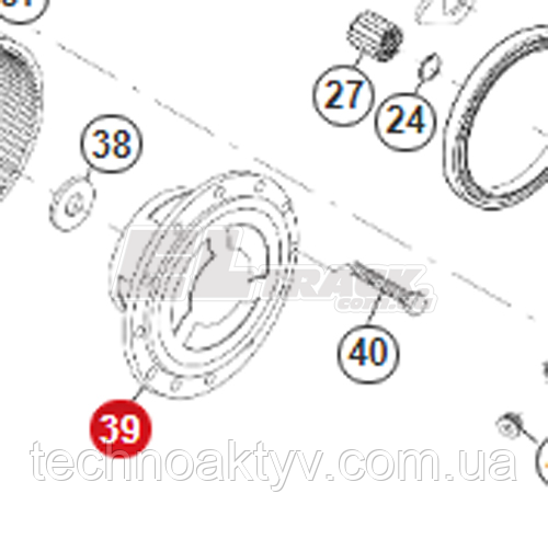 000.3765180M1 Dana Spicer Планетарна передача