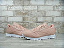 Кросівки жіночі рожеві Reebok Classic Pink (03197) 39, фото 5