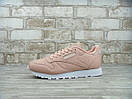 Кросівки жіночі рожеві Reebok Classic Pink (03197) 39, фото 4