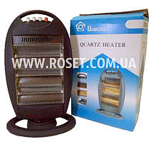Нагрівач галогенний - Domotec Quartz Heater NSB-120 1200W