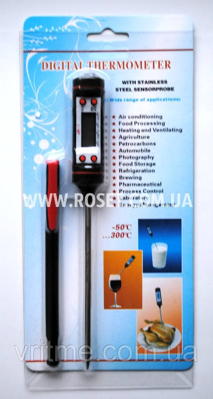 Электронный пищевой термометр для продуктов и напитков - Digital Thermometer - фото 6 - id-p602744088