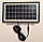 Портативний акумуляторний ліхтар із сонячною батареєю GDLITE GD-8017А, фото 8