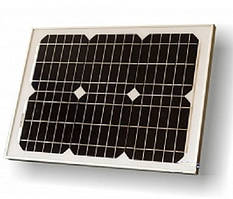 Універсальна сонячна панель UKC Solar Panel 10 W 18V з щупами (34*23 см)