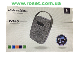 Портативна Bluetooth Колонка Mini Music Box C-340