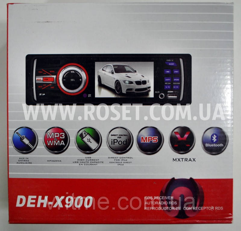 Автомобільна магнітола — DEH-X900