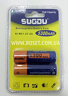 Акумулятори Sugdu AA Ni-Mh 1.2V 5300 mAh