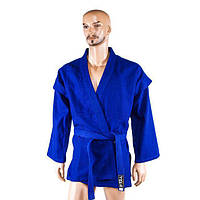Кімоно для самбо синє VELO (куртка та шорти, 750 мг, 150-160 см.). SVB-5516